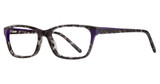 Vavoom/Vivian Morgan Eyeglasses 8070 Smoke Tort/Purple