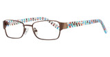 K12 Eyeglasses 4103 Chocolate/Confetti