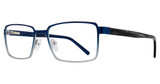Buxton Eyeglasses BX25 Blue