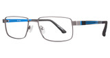 Wired Eyeglasses 6055 Dark Gunmetal