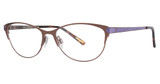 Via Spiga Eyeglasses Via Spiga Elisa Brown/560