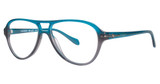 Leon Max Eyeglasses Leon Max 4038 Teal Fade/245