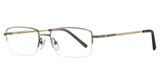 Konishi Eyeglasses KONISHI KF8371 Brush Gold/C2