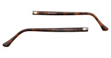 Art-Craft Eyeglasses Clubman Temples Silver Sheet AmberTortoise/51758