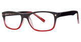 Modern Plastics II Eyeglasses Exit plum burgundy