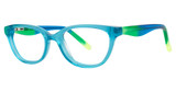 Modern Plastics II Eyeglasses Confetti teal