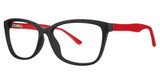 Modern Plastics II Eyeglasses Appreciate black matte cherry
