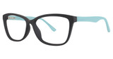 Modern Plastics II Eyeglasses Appreciate black matte mint