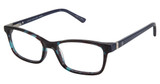 Ann Taylor Eyeglasses ATP808 Navy Tortoise/C03