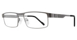 Eye Q Eyewear Eyeglasses GTN788 Gunmetal/GUNMETAL
