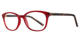 Affordable Designs Eyeglasses Olivia Red