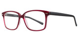 Affordable Designs Eyeglasses Nora Burgundy/Black