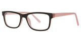 Value SOHO 1028 Black/Pink With Pink Temples