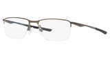 Oakley Frame Eyeglasses OX3218 SOCKET 5.5 SATIN PEWTER/POISEDON BL/321806