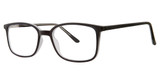 Parade Eyeglasses 1757 Matte Black/Frost