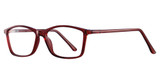 Parade Eyeglasses 1751 Burgundy Cystal