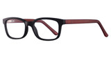 Parade Eyeglasses 1755 Black/Burgungy