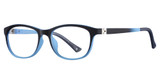 Global Optique Eyeglasses JR44 Navy Blue
