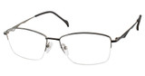 STEPPER Eyeglasses 50137 SI BLACK F092/BLK