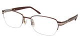 Aristar Eyeglasses AR 16370 Burgundy/517