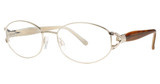 Sophia Loren Eyeglasses SL Beau Rivage 75 Gold/57