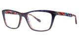 Leon Max Eyeglasses Leon Max 4041 Navy Multi/17