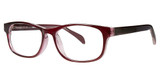 House Collections Eyeglasses Devin Burgundy/BU