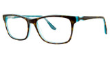 Genevieve Paris Design Eyeglasses Constant tortoise/blue