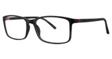 B.M.E.C. Eyeglasses BIG Wave black matte/red