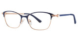 Modern Art Eyeglasses A386 navy/gold
