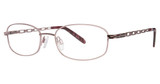 Gloria by Gloria Eyeglasses Gloria By Gloria Vanderbilt 4056 Blush/19