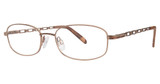 Gloria by Gloria Eyeglasses Gloria By Gloria Vanderbilt 4056 Natural/3