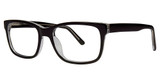 GB+ Eyeglasses Intellect black/crystal