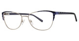 GB+ Eyeglasses Prominent navy/silver