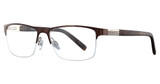Takumi Eyeglasses TK1046 Satin Dark Brown & Steel/10