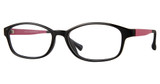 Global Optique Eyeglasses LP019 Black Red