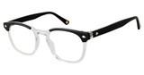 Glen Lane Eyeglasses SELDEN Black Crystal/BCR