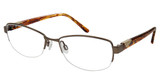ELLE Eyeglasses EL 13429 Brown/BR