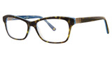 Daisy Fuentes Eyeglasses Daisy Fuentes La Carlotta Tortoise/24