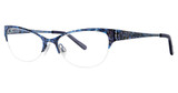 Via Spiga Eyeglasses Via Spiga Odetta Blue Multi/790