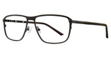 AirMag Eyeglasses AIRMAG ANB105 Steel Black/C1