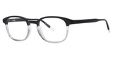 Original Penguin Eyeglasses The Stewart Jet Crystal/JT