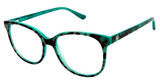 Ann Taylor Eyeglasses AT328 Emerald Tort/Em/C03