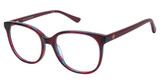 Ann Taylor Eyeglasses AT328 MULBERRY MARBLE/C04