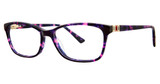 Vavoom/Vivian Morgan Eyeglasses 8077 Pink Tortoise