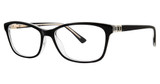 Vavoom/Vivian Morgan Eyeglasses 8077 Black/Clear