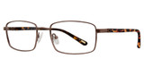 Konishi Eyeglasses KONISHI KF8576 Satin Brown/Tortoise/C1