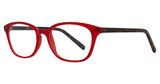 Chlogan Eyewear Eyeglasses Aura 1751 Red/Tor