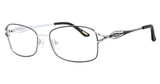 Mademoiselle Eyeglasses MADEMOISELLE MM9266 Black/Silver/C3