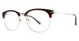 Helium Eyeglasses 4342 Dburg/Silver